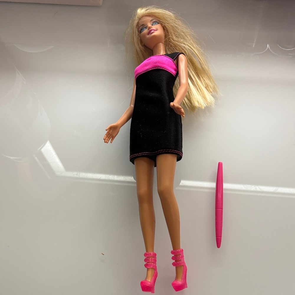 Mattel 2013 Barbie Digital Dress Doll w/ Stylus Draw Sound Play NIB Untested